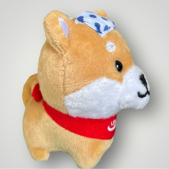 Mameshiba Kawaii Mascot Plush Ball Chain Shiba Inu Mameshiba Onsen Limited Ver. - Picture 6 of 16